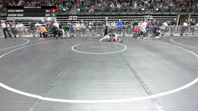 144 lbs Round Of 32 - Cole Smith, Delsea vs Jaxon King, South Plainfield