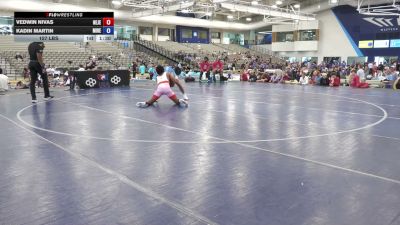 157 lbs Vedwin Nivas, New Jersey vs Kadin Martin, Minnesota Red