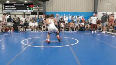 155 lbs Rr Rnd 1 - Jacob Perry, NC United - BHS vs Brock Eckert, Roundtree Wrestling Academy - BHS