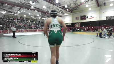 170 lbs Semifinal - Addrie Rodriguez, Yucaipa vs Selieni Peseka, Long Beach Poly