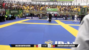Luca Dos Santos Oliveira vs Jonathan Mariano Anderson 2025 Brasileiro Jiu-Jitsu IBJJF