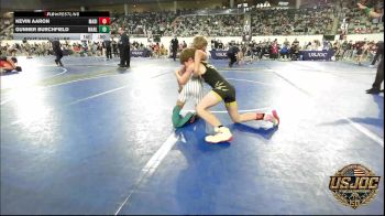 70 lbs Quarterfinal - Kevin Aaron, Madill Takedown vs Gunner Burchfield, Marlow Outlaws