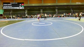 120 lbs Consi Of 64 #2 - Tyson Cowan, Lehi vs Tucker Miller, Deer Park