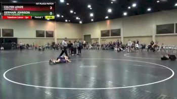 85 lbs Finals (2 Team) - Colter Lenze, Iowa Gold vs Germain Johnson, Indiana Assassins