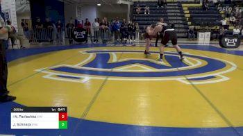 285 lbs Consy 8 - Nick Pavlechko, State College vs Joey Schneck, Pine Richland