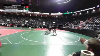 134 lbs Cons. Semi - Kelsey Denholm, LDYA vs Jennavieve Oliver, Unattached