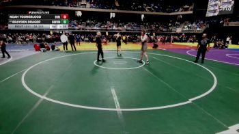 5A 215 lbs Quarterfinal - Brayden Drager, Canyon vs Noah Youngblood, Burleson