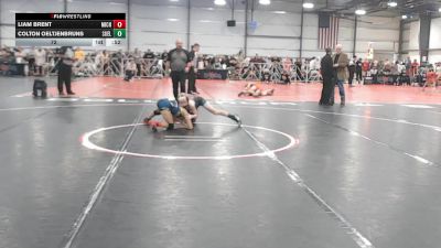 72 lbs Round 5 - 3:oopm Friday - Colton Oeltjenbruns, Southwest Elite vs Liam Brent, Team Michigan