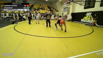 112 lbs Consi Of 8 #2 - Santiago Guthrie, Tahlequah Wrestling Club vs Kyus Eulitt, Miami Wardogs