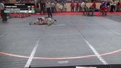 75_B lbs Round Of 32 - Brody Bafia, Huntingdon vs Kyle Dellaquila, St. Marys