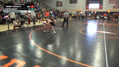PW-11 lbs Quarterfinal - Carter Wright, Hammerin Hawks vs Emmett Swancutt, Big Game Wrestling Club