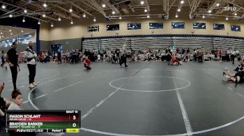 100 lbs Round 4 (8 Team) - Mason Schlaht, Rough House vs Brayden Barker, Burnett Trained WC