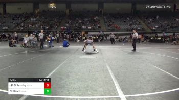 141 lbs Quarterfinal - Parker Dobrocky, Rochester Community & Technical College vs Darnai Heard, Iowa Central