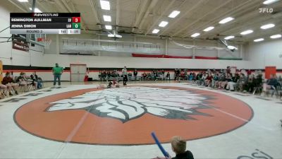 135A Round 3 - Remington Aullman, Star Valley vs Jenna Simon, Lander