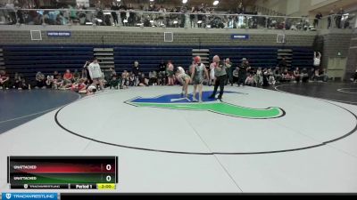 120/126 Round 4 - Justin Patino, Bonneville High School Wrestli vs Audrey Deleon, Weiser Wrestling