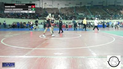133 lbs Consi Of 32 #2 - Raden Berg, Geary vs Charles Henderson, Putnam City