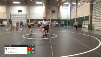 195 lbs Prelims - Travis Jensen, Pierce High School vs James Keller, Bellevue West High School