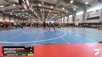 165 lbs Cons. Semi - Andrinea Fale, Texas vs Aisha Williams Bautista, FM Wrestling Club