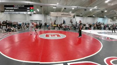 190 lbs Cons. Round 4 - Noah Ingle, Laramie vs Giovanni Beaty, Lakewood