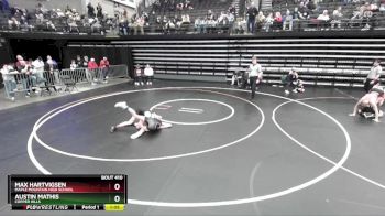 101 lbs Quarterfinal - Austin Mathis, Copper Hills vs Max Hartvigsen, Maple Mountain High School