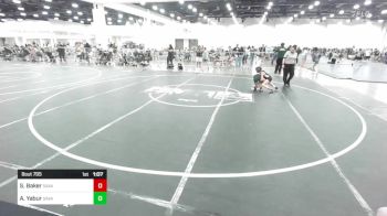 72 lbs Rr Rnd 5 - Scarlett Baker, Savage House WC vs Addison Yabur, Savage House WC