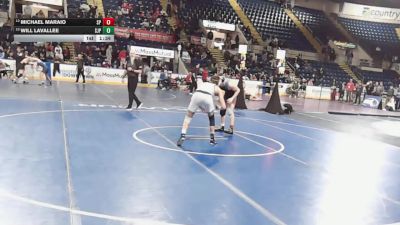 150 lbs Consolation - Michael Maraio, Saugus/Peabody vs Will LaVallee, Saint John's Prep