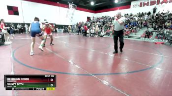 190 lbs Cons. Round 1 - Wyatt Toth, Great Oak vs DeShawn Cobbs, Fullerton