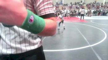 54 lbs Quarterfinal - Azerijah Bonney, Pomona Elite vs Uriah Virag, Bayfield Wrestling