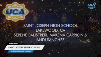 Saint Joseph High School [2025 Small Varsity Division II Finals] 2025 UCA National High School Cheerleading Championship
