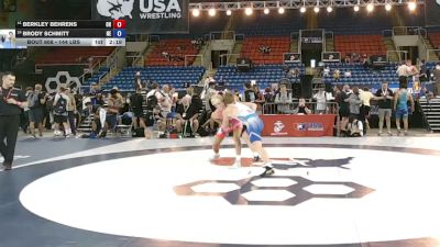144 lbs Champ. Rd Of 64 - Berkley Behrens, Ohio vs Brody Schmitt, Nebraska