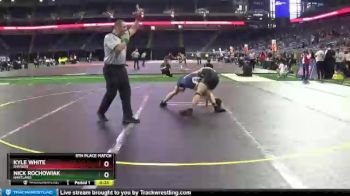 D1-160 lbs 5th Place Match - Nick Rochowiak, Hartland vs Kyle White, Davison