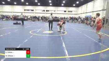 113 lbs Consolation - Samuel Oakes, NH vs William Gibson, NC