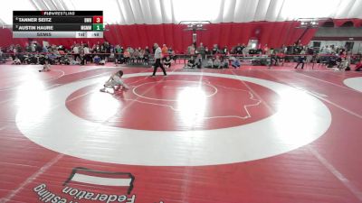 10U Boys - 63 lbs Semis - Tanner Seitz, Demons WC (Burlington) vs Austin Haure, Monona Grove/McFarland Wrestling Club