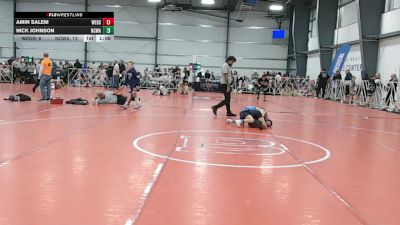 60 lbs Round 3 - 12:00pm Friday - Nick Johnson, NCWAY National Team vs Amin Salem, Westshore D.S.