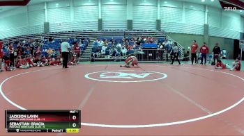 102 lbs Finals (2 Team) - Sebastian Gracia, Portage Wrestling Club vs Jackson Lavin, Dragon Wrestling Club