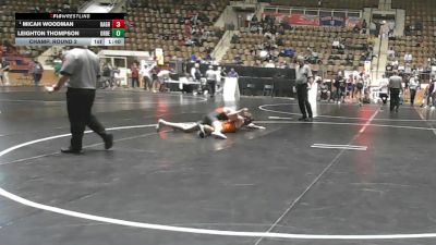 1A-4A 144 Champ. Round 2 - Micah Woodman, Oak Grove vs Leighton Thompson, Orange Beach High School