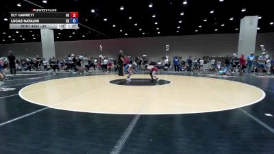 82 lbs Champ. Round 5 - Ely Garrett, OK vs Lucas Natalini, KS