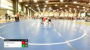 170 lbs Prelims - Deem Muhammad, Empire Wrestling Academy HS vs Clayton Erb, NORTHERN LEBANON