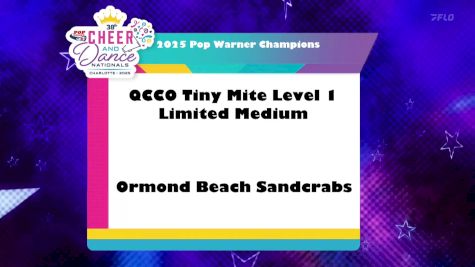 Lake Brantley Patriots [2025 Show Cheer 1 Ltd. - Tiny Mite - Large] 2025 Pop Warner National Cheer & Dance Championship