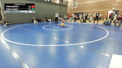 62 lbs Cons. Semi - Aiden Alonzo, 208 Spartan WC vs Crew Morgan, 208 Spartan WC