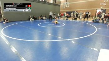 62 lbs Cons. Semi - Aiden Alonzo, 208 Spartan WC vs Crew Morgan, 208 Spartan WC