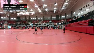 185 lbs Cons. Round 3 - Isabelle Herrera, Lewisville Hebron vs Kayal Mata, Montwood