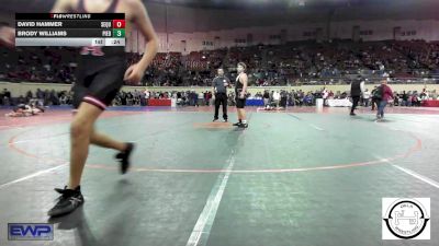 200 lbs Consi Of 32 #1 - Brixton Coker, Mustang Middle School vs Joshua Sutterfield, Carl Albert