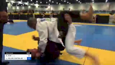 DORON KIM vs LUIS FELIPE CINTRA AYUB 2022 World Master IBJJF Jiu-Jitsu Championship