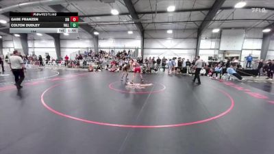 126 lbs Round 5 (8 Team) - Gabe Franzen, Sidney vs Colton Dudley, Valley