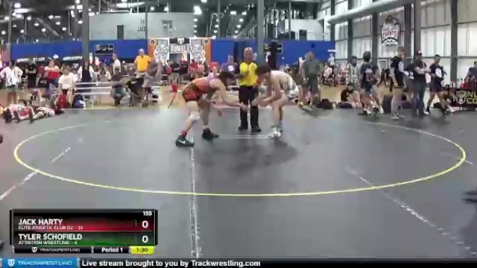 155 lbs Semis & 1st Wrestleback (8 Team) - Jack Harty, Elite Athletic ...