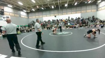 105 lbs 1st Place Match - Avery Leblanc, Powell vs Harley Tillett, Lovell