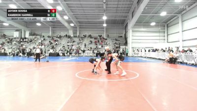 113 lbs Round Of 32 - Jayden Sousa, RI vs Kameron Harrell, VA