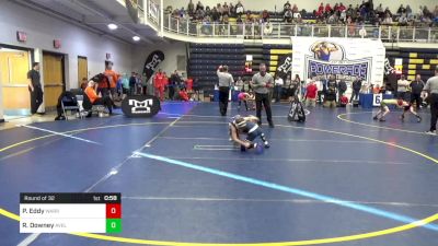 62 lbs Round Of 32 - Paul Eddy, Warrior Ridge vs Roman Downey, Avella