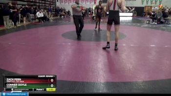 145 lbs Champ. Round 1 - Conner Doyle, Cedar Falls vs Zach Fern, Iowa City, City High